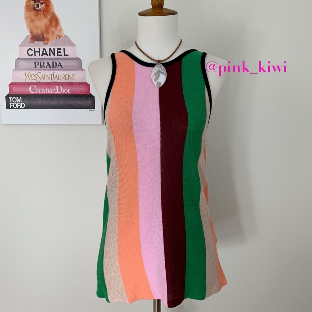 Wildfox Sherbet Stripes Royce Tank